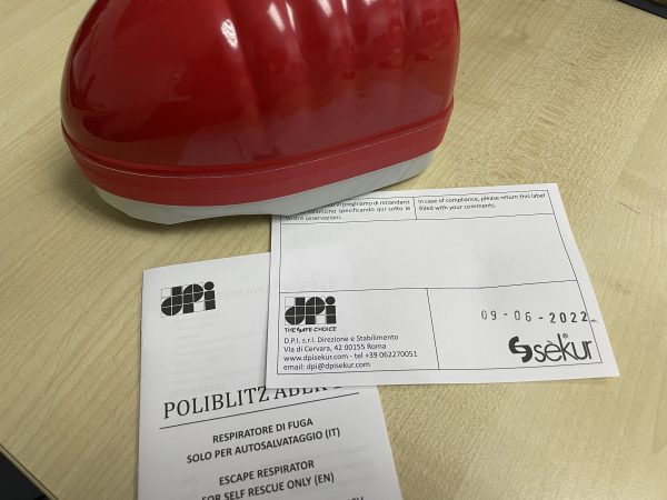 filter type emergency Respirator for Escape devices poliblitz abek 15 sekur (1083) 43390230 - Image 3