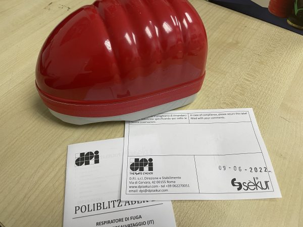 filter type emergency Respirator for Escape devices poliblitz abek 15 sekur (1083) 43390230 - Image 4