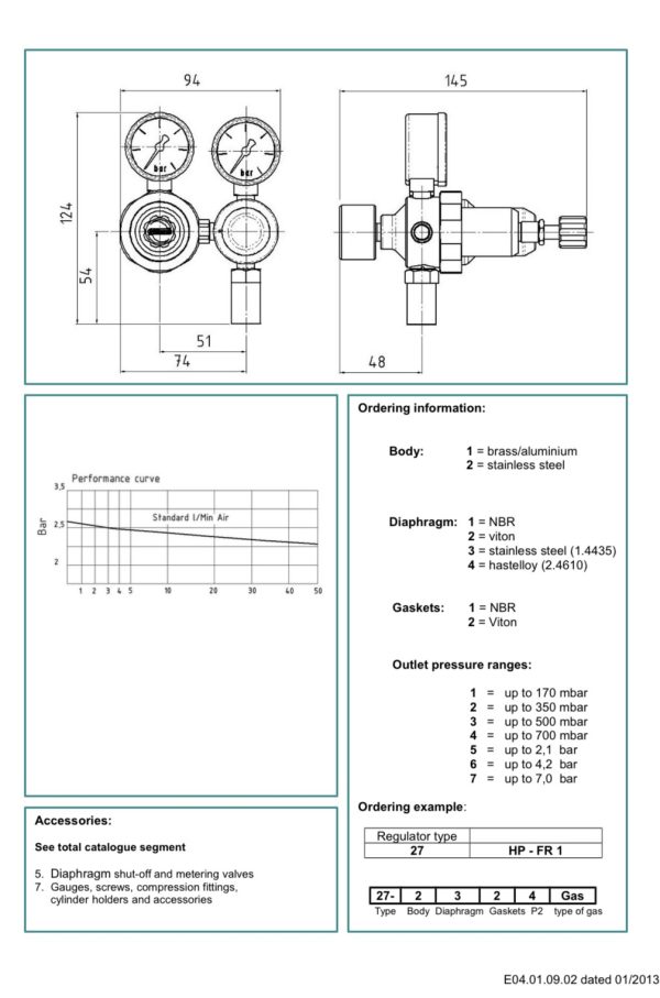 Regulator Hornung FR 1 - Precision pressure regulator - Image 4