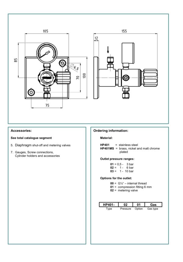 Regulator Hornung HP401 - Image 2