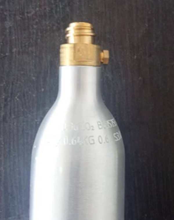 cylinder aluminium for CO2 SODA 0.6L