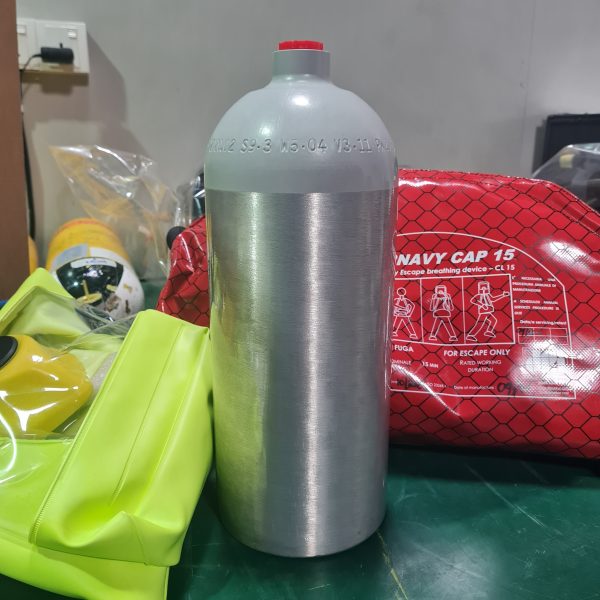 cylinder aluminium 3L , 200bar, for escape set