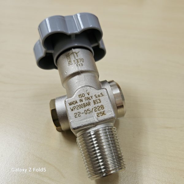 Valve BS3, MPRV 200bar , sanosub Italy with E25 connection