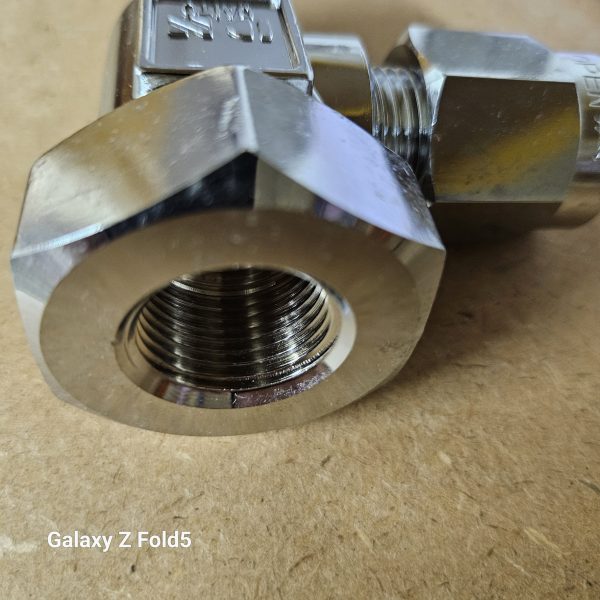 valve* for Oxygen, top entry, E25, spindle key open, BS3 connection, Daito - Image 5