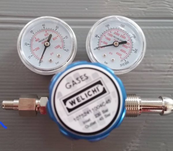 Regulator High pressure. suitable for N2, Ar. etc